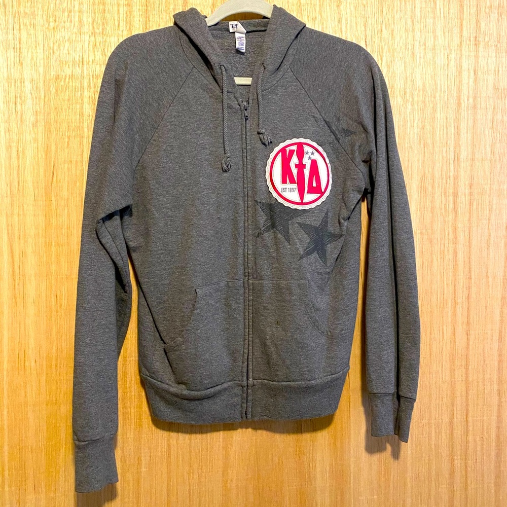 💚EUC Kappa Delta zip up hoodie💚